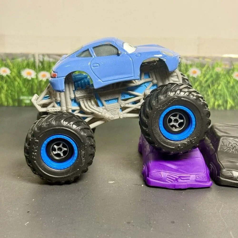 Disney Cars Mattel Custom Sally Carrera Monster Jam Truck Read Description